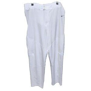 NIKE BSBL White Baseball Pants Plus Size 2X
